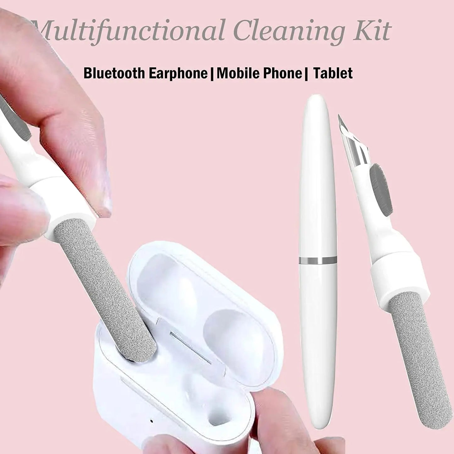 For Cleaner Kit for Airpods Pro 3 2 1 Air Pods Xiaomi Airdots Bluetooth Earphones Cleaning Pen Brush Earbuds Case Cleaning Tools