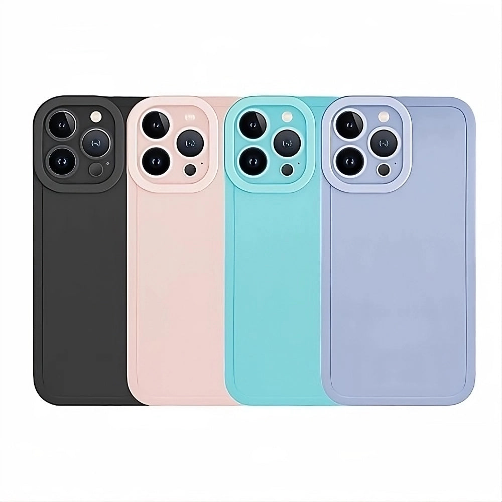 Funda Silicona con Extra Protección Cámara para iPhone