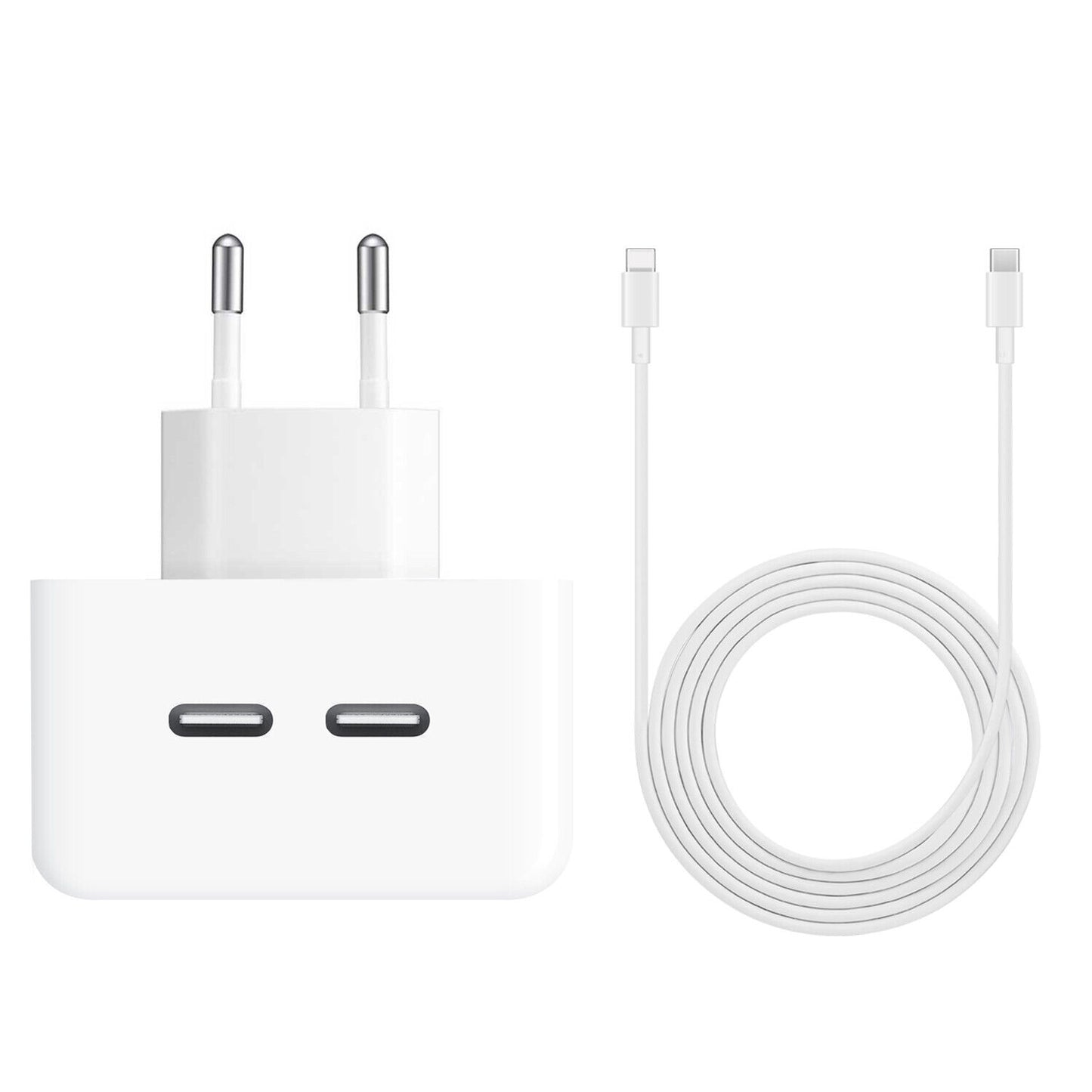 Cargador iPhone Doble 35W