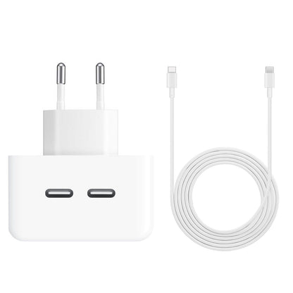 Cargador iPhone Doble 35W